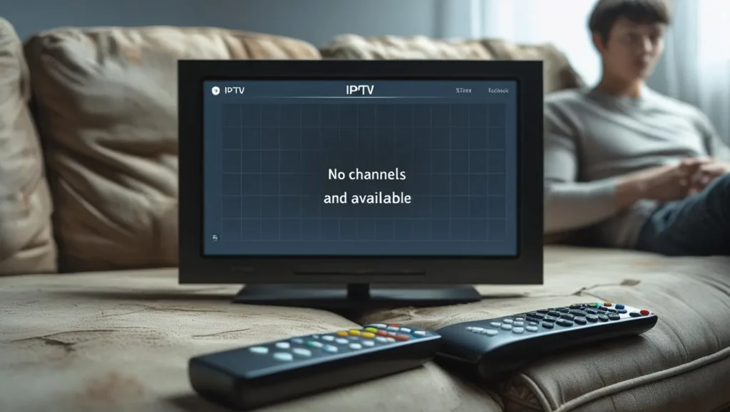 Empty channel list in Magis TV app