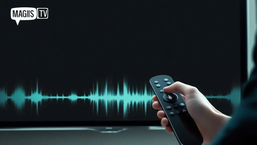 Blank screen shown on IPTV with audio still playing
